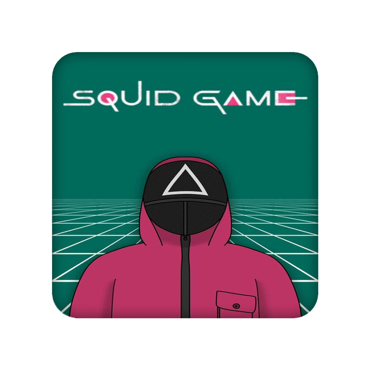 زیر لیوانی مدل Squid game کد 2173