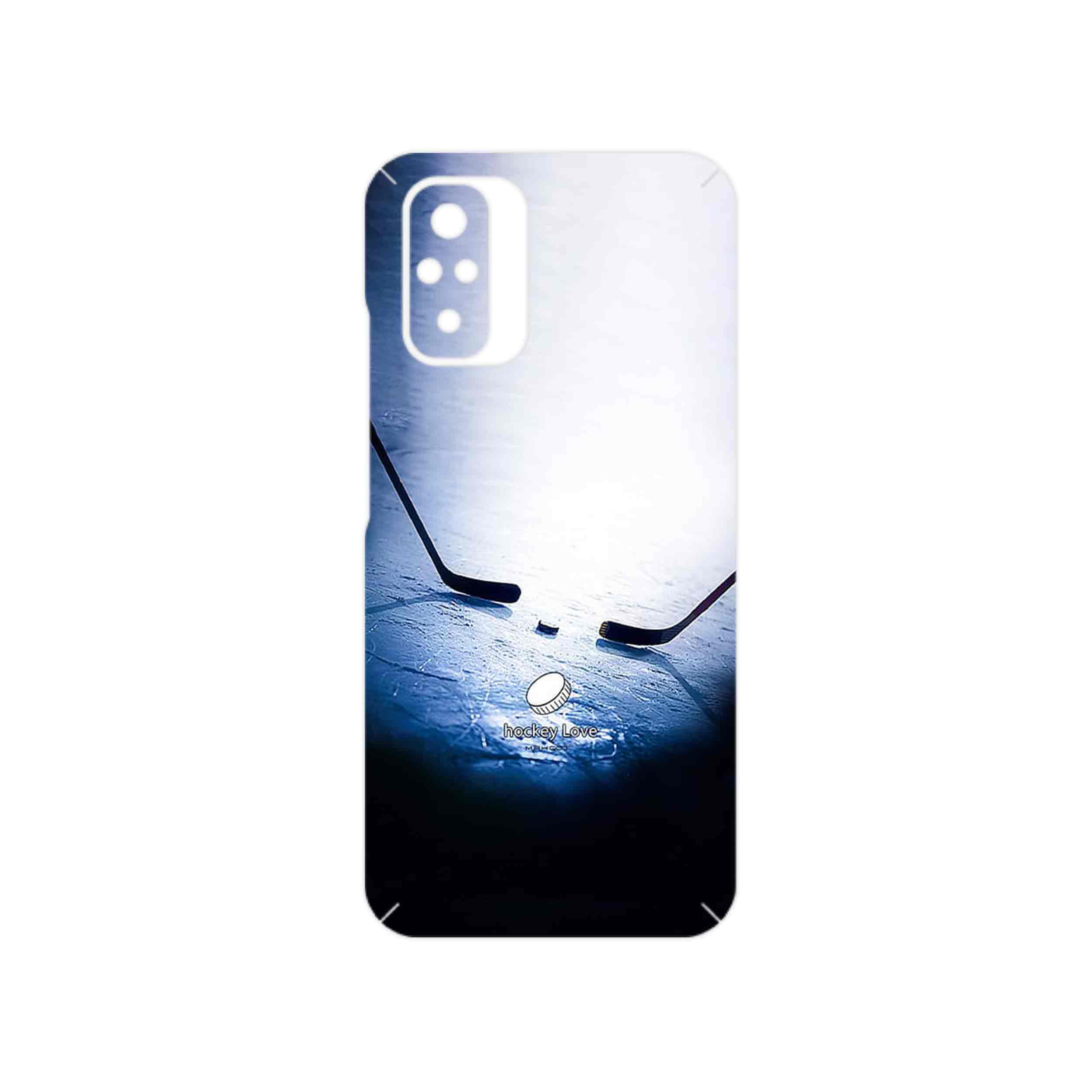 برچسب پوششی ماهوت مدل Ice hockey مناسب برای گوشی موبایل شیائومی Redmi Note 10s