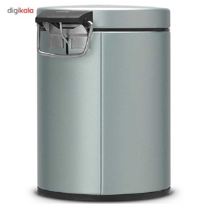 سطل زباله پدالی برابانتیا سری کلاسیک کد 484087 - گنجایش 5 لیتری