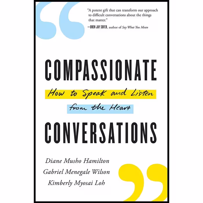 کتاب زبان اصلی Compassionate Conversations انتشارات Shambhala