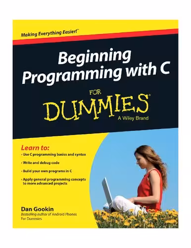 خرید و دانلود نسخه کامل کتاب Beginning Programming with C for Dummies