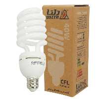 لامپ کم مصرف دلتا Delta Half Spiral E27 40W
