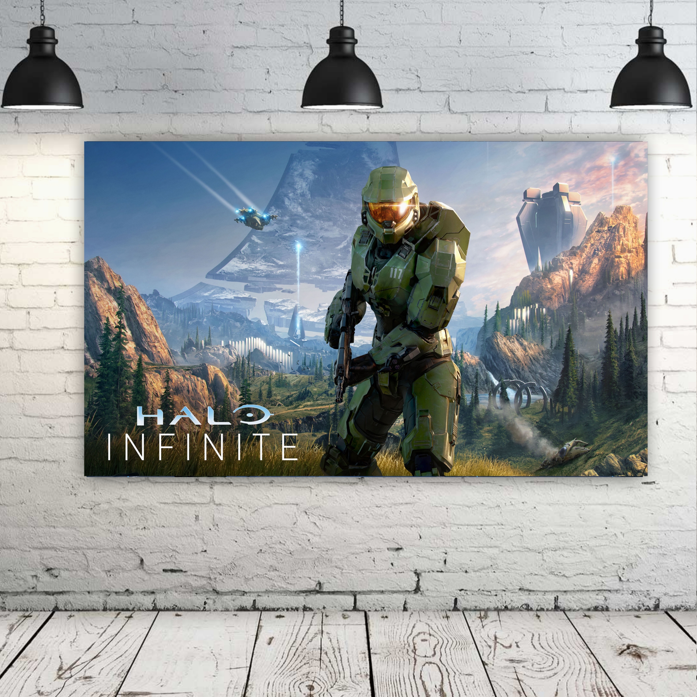 تابلو شاسی طرح گیم هیلو مدل SDT4085