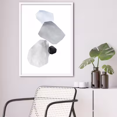 تابلو فورنیمو مدل اشکال ابسترکت و مینیمال کد 042W