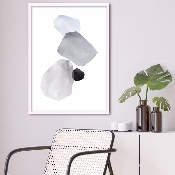 تابلو فورنیمو مدل اشکال ابسترکت و مینیمال کد 042W