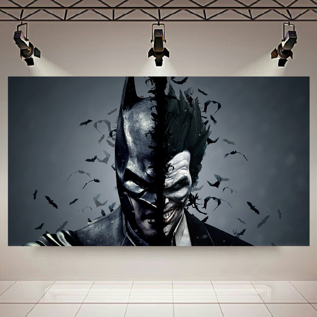 تابلو شاسی طرح Game مدل بتمن و جوکر کد PD775