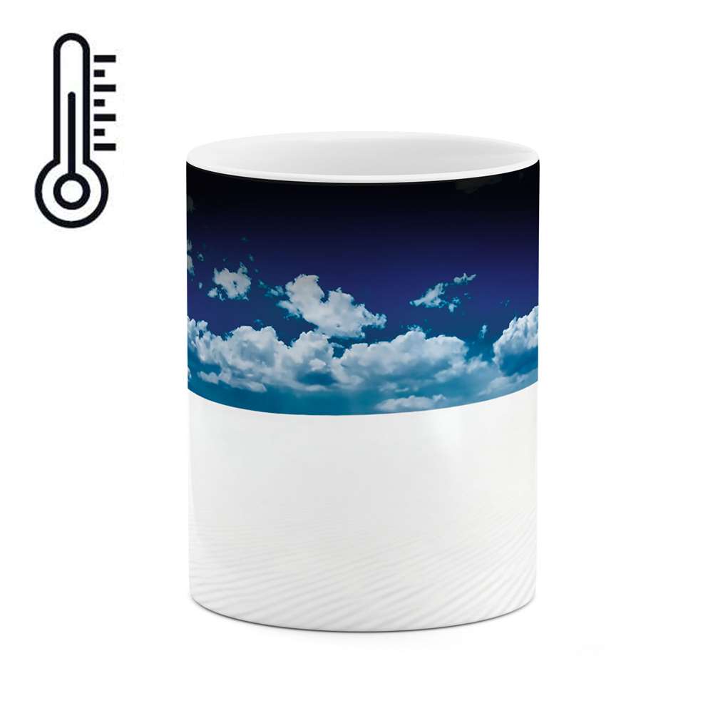 ماگ حرارتی طرح آسمان و ساحل مدل mgh04176