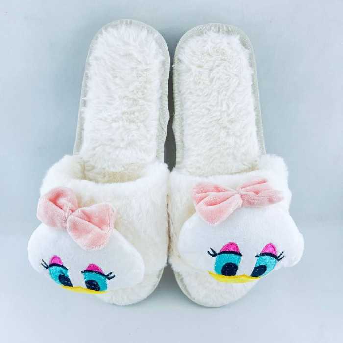 دمپایی حوله ای روفرشی جلو باز سری اردک ( اسلیپر )
