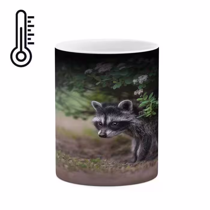 ماگ حرارتی کاکتی طرح سمور مدل mgh17275