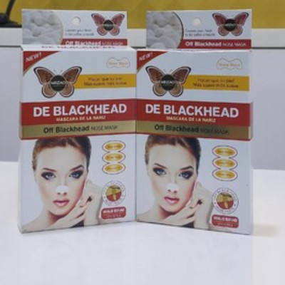 ماسک تخصصی از بین برنده جوش های سرسیاه بینی DE BLACKHEAD لجن سیاه دریا