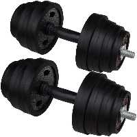 دمبل مدل A4 وزن 10کیلوگرمی بسته دو عددی