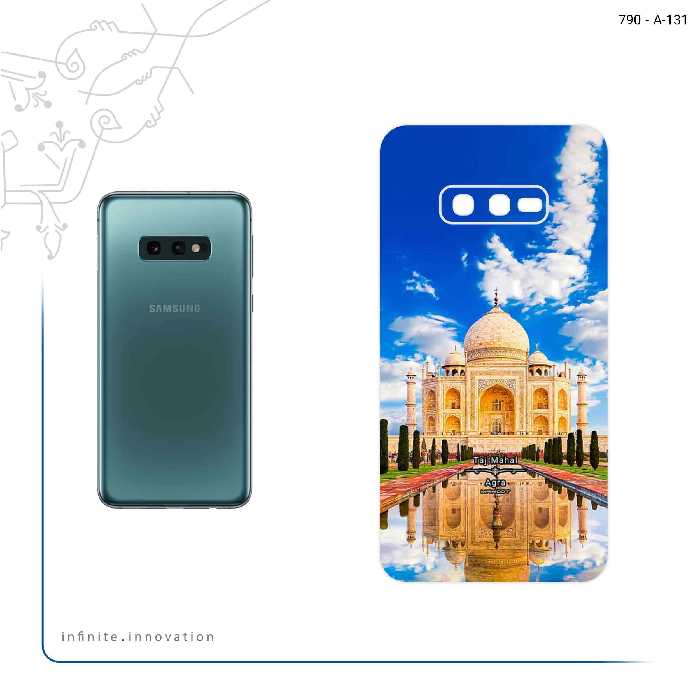 برچسب پوششی ماهوت مدل The Taj Mahal مناسب برای گوشی موبایل سامسونگ Galaxy S10e