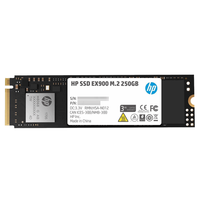 اس اس دی اینترنال اچ پی مدل 900 EX ظرفیت 250 گیگابایت