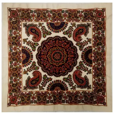  رومیزی سوزن دوزی مدل گلشن مدل 20023