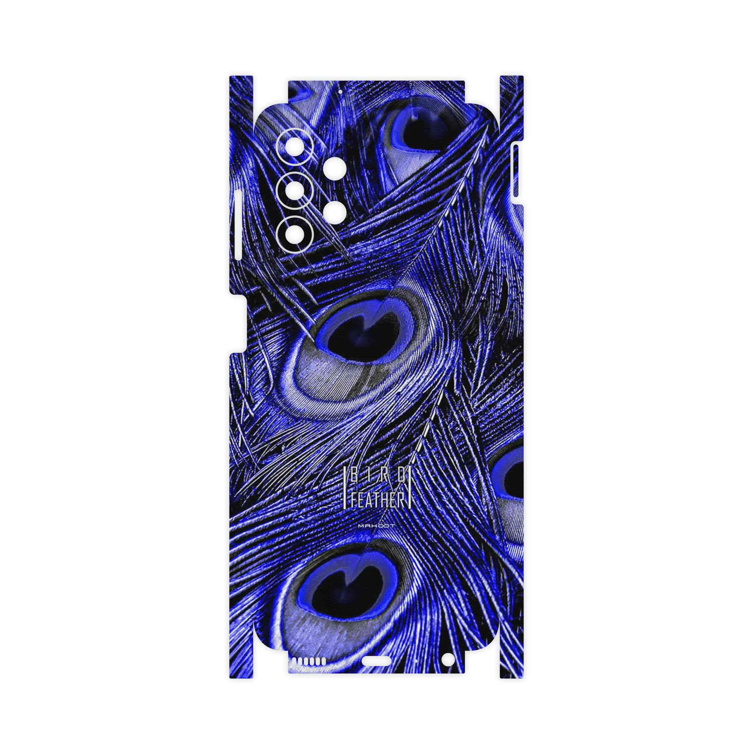 برچسب پوششی ماهوت مدل Purple Feather-FullSkin مناسب برای گوشی موبایل سامسونگ Galaxy A13