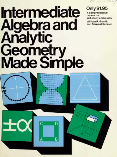 خرید و دانلود نسخه کامل کتاب Intermediate Algebra and Analytic Geometry Made Simple