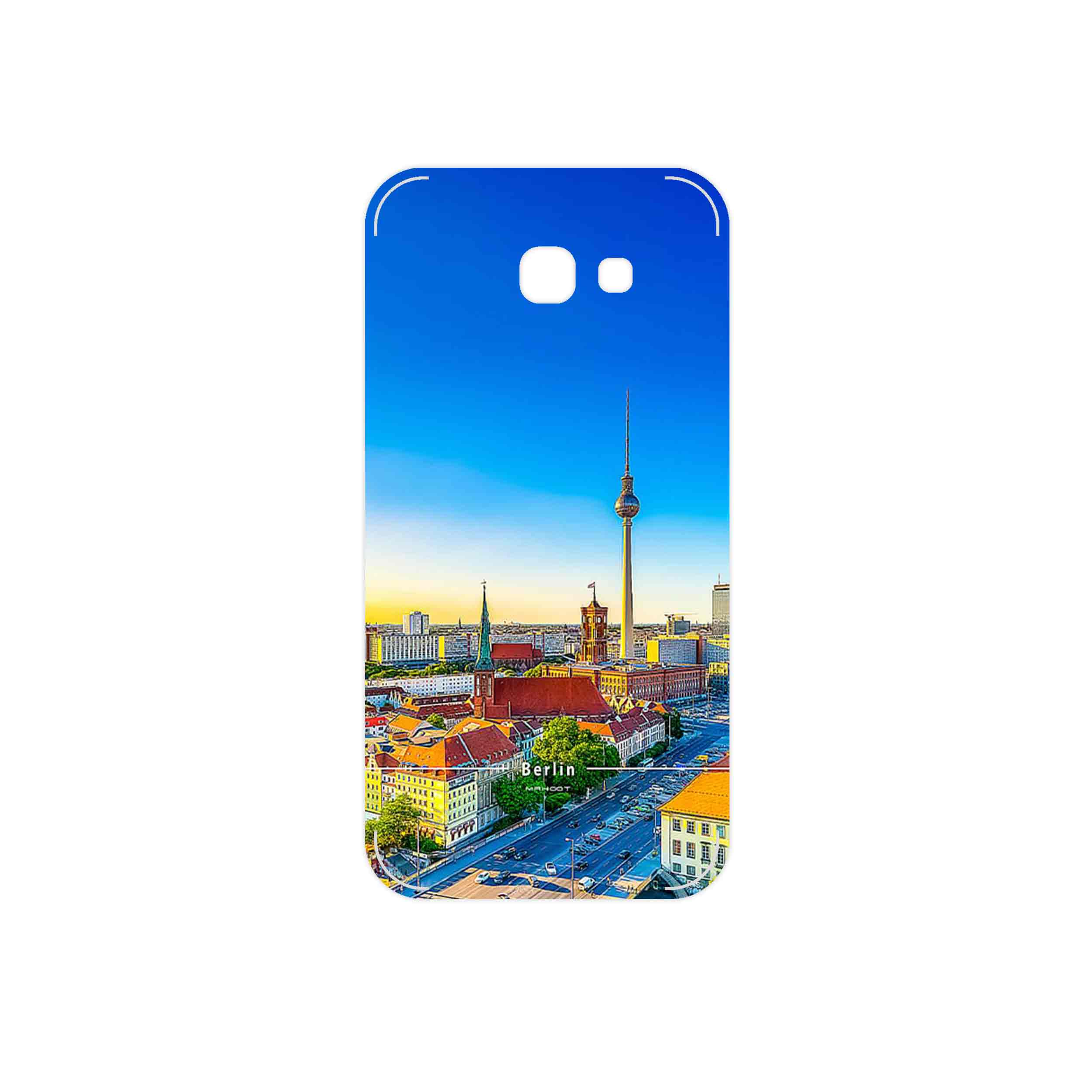 برچسب پوششی ماهوت مدل City of Berlin مناسب برای گوشی موبایل سامسونگ Galaxy A5 2017