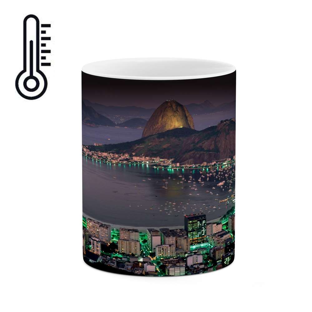 ماگ حرارتی کاکتی طرح شهر مدل mgh13415