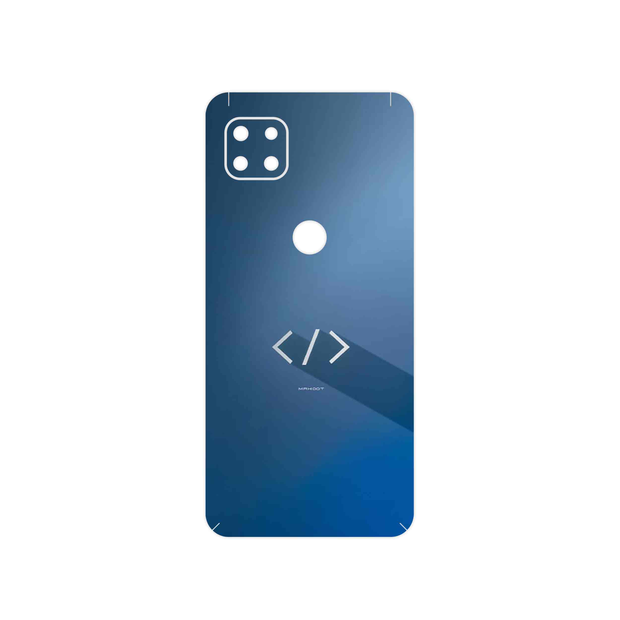 برچسب پوششی ماهوت مدل Minimal Coding icon مناسب برای گوشی موبایل موتورولا MOTO G 5G