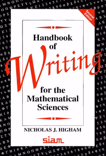 خرید و دانلود نسخه کامل کتاب Handbook of writing for the mathematical sciences