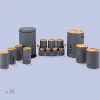 سرویس آشپزخانه 16 پارچه طوسی سنباده ای یونیک کد 8009
