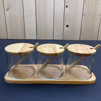 ست جای ادویه 3 پارچه مدل RM 48