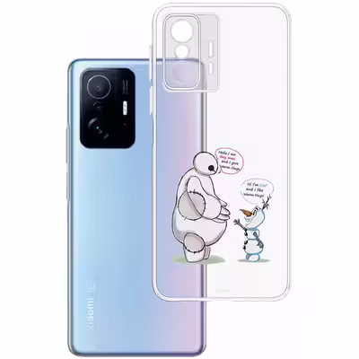 کاور طرح Olaf &amp; Big Hero مناسب برای گوشی موبایل شیائومی MI11T / MI11T Pro