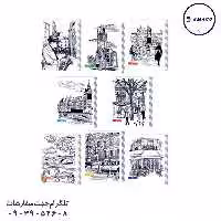 دفتر 80 کلاسیک فنری کد 191 عرش