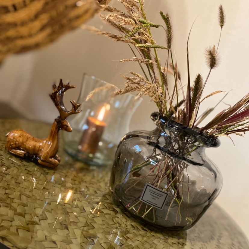 گلدان شیشه ای دست ساز
