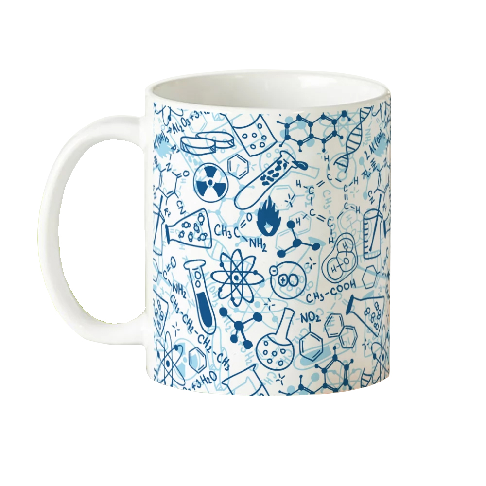 ماگ طرح دانشجو بیولوژی و آزمایشگاهی زیست شناسی