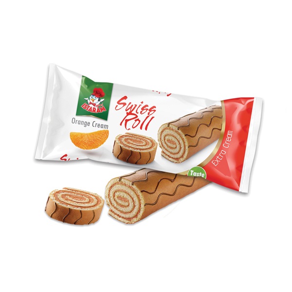 کیک لایه ای سوئیس پرتقالی 100g ایسترم