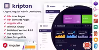 دانلود قالب داشبورد انگولار Kripton