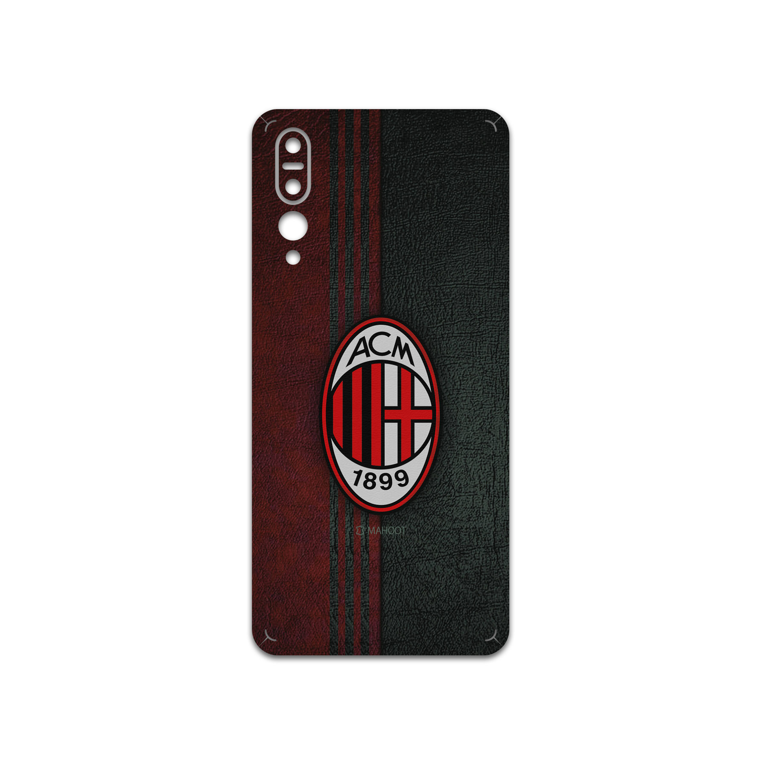 برچسب پوششی ماهوت مدل AC-Milan-FC مناسب برای گوشی موبایل هوآوی P20 Pro