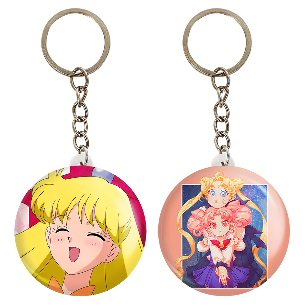 جاکلیدی خندالو مدل چیبیوسا و اوساگی تسوکینو و میناکو اینو انیمه سیلور مون کد 1744717448 مجموعه 2 عددی