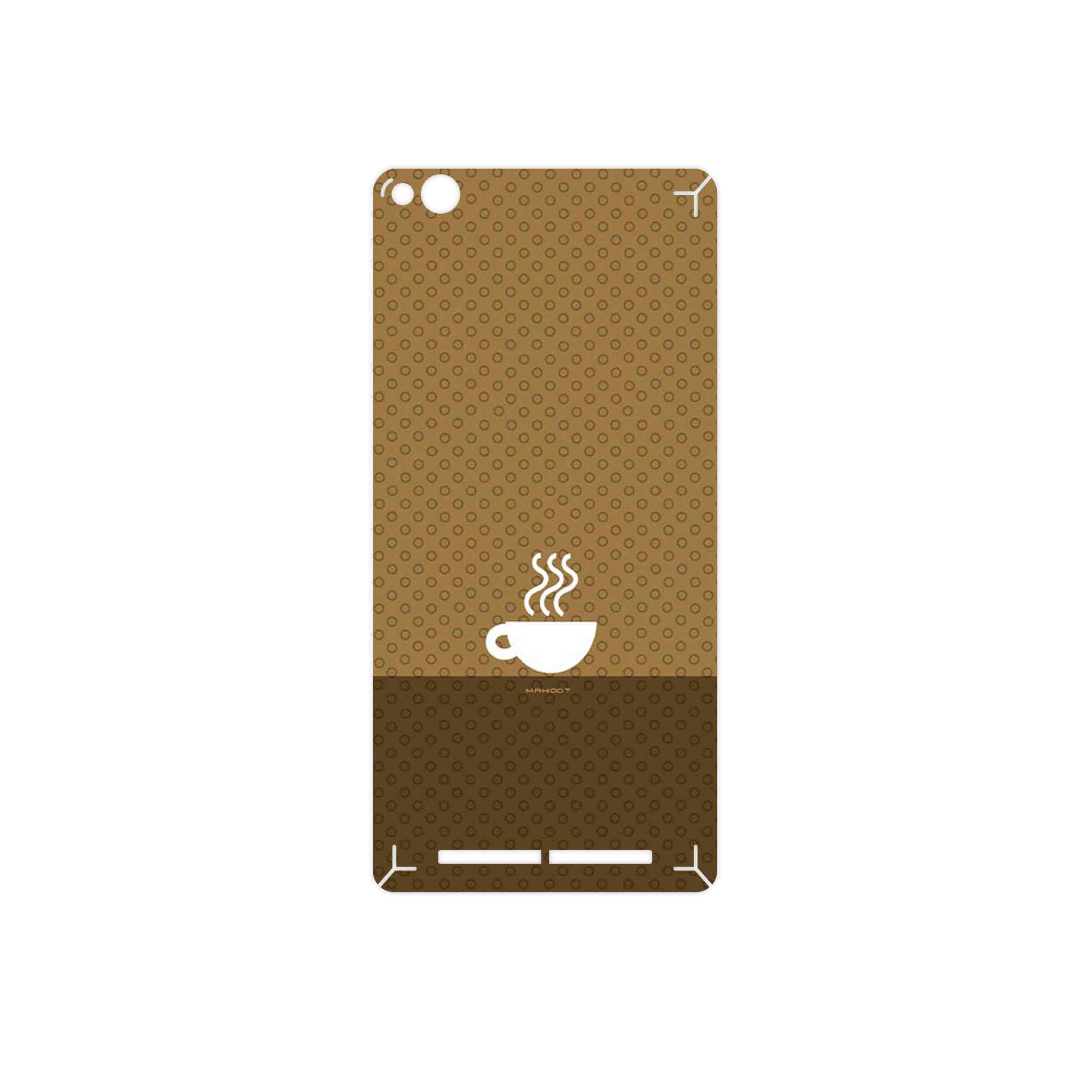 برچسب پوششی ماهوت مدل Minimal Cup of Coffee Icon مناسب برای گوشی موبایل شیائومی Redmi 3