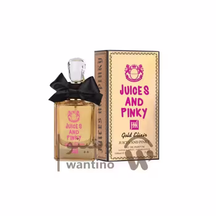 عطر ادکلن زنانه جویسی کوتور ویوا لا جویسی گلد کوتور جکوینز (Jackwins Juicy Couture Viva la Juicy Gold Couture)