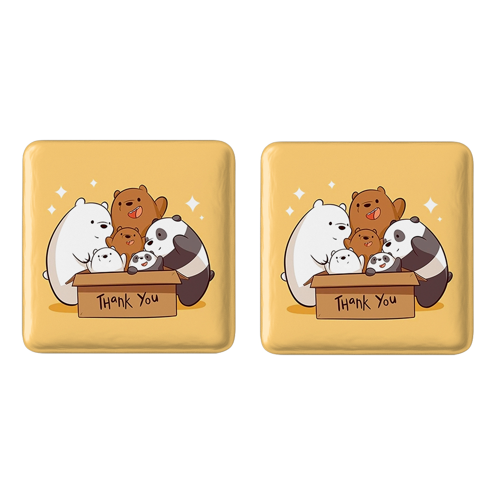 پیکسل خندالو مدل سه خرس کله پوک کد 10605 به همراه مگنت