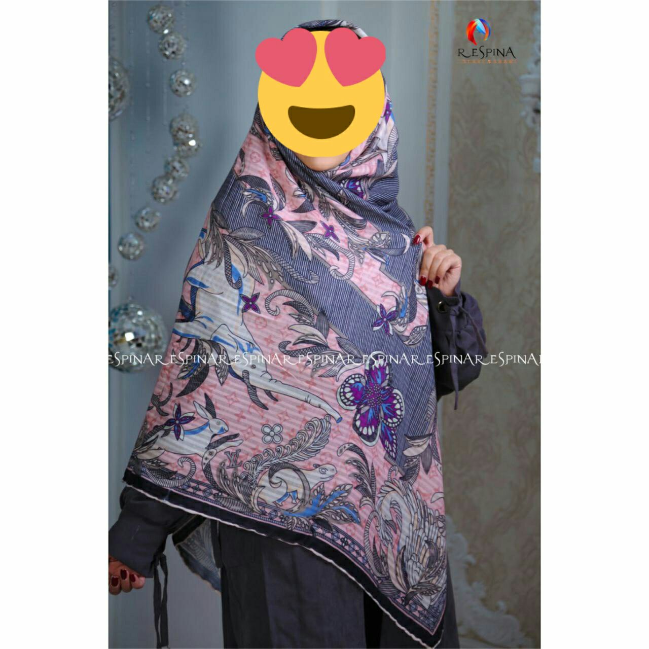 روسری پاییزه قواره بزرگ