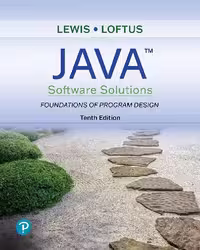 خرید و دانلود نسخه کامل کتاب Java Software Solutions: Foundations of Program Design