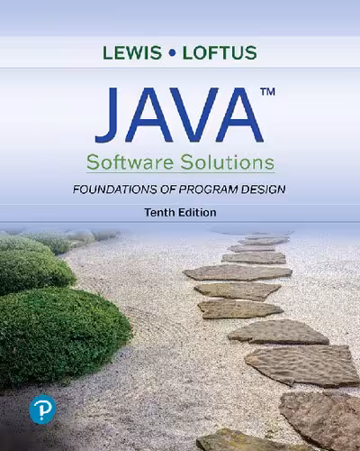 خرید و دانلود نسخه کامل کتاب Java Software Solutions: Foundations of Program Design