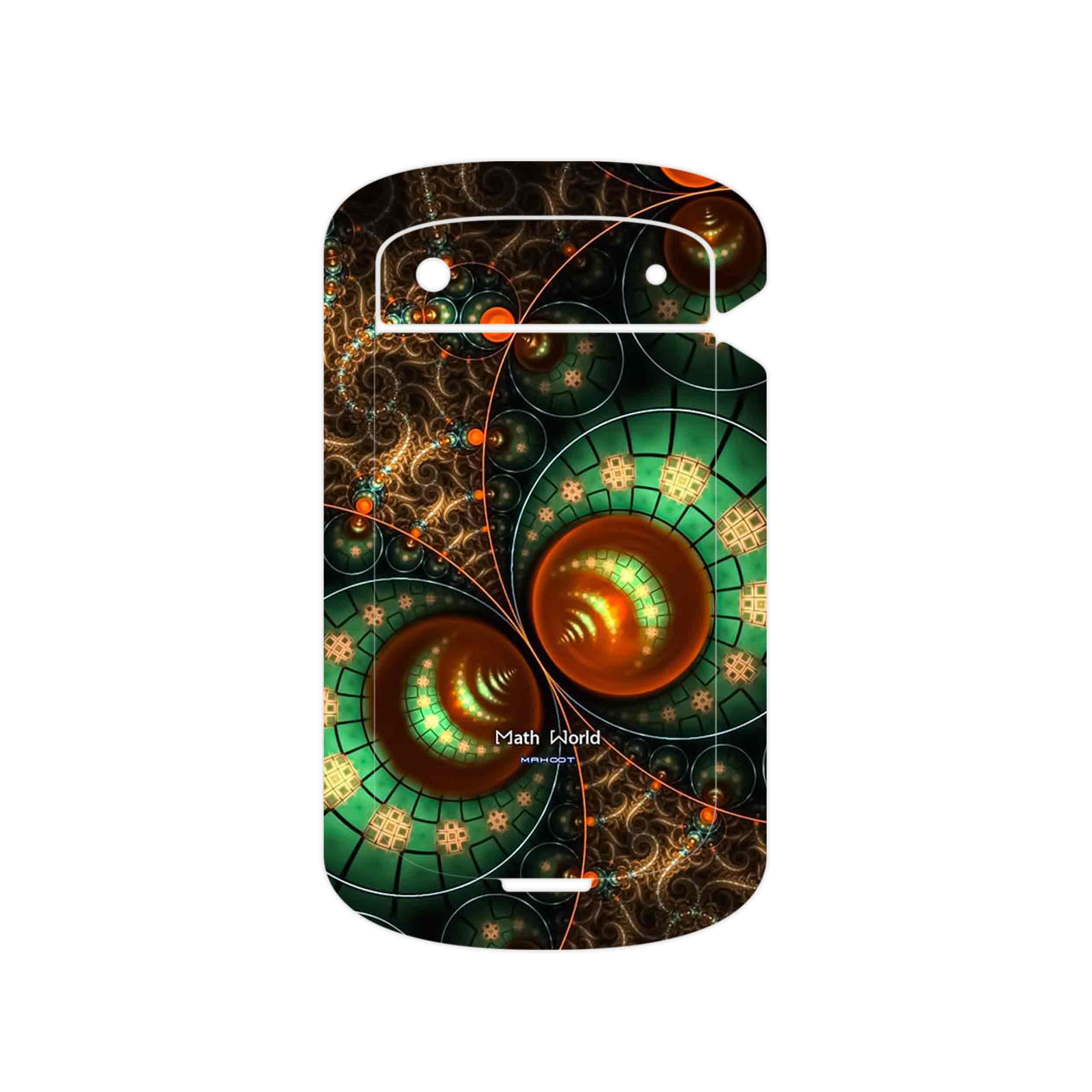 برچسب پوششی ماهوت مدل Mathematical Geometric Shape 3 مناسب برای گوشی موبایل بلک بری Bold Touch 9900