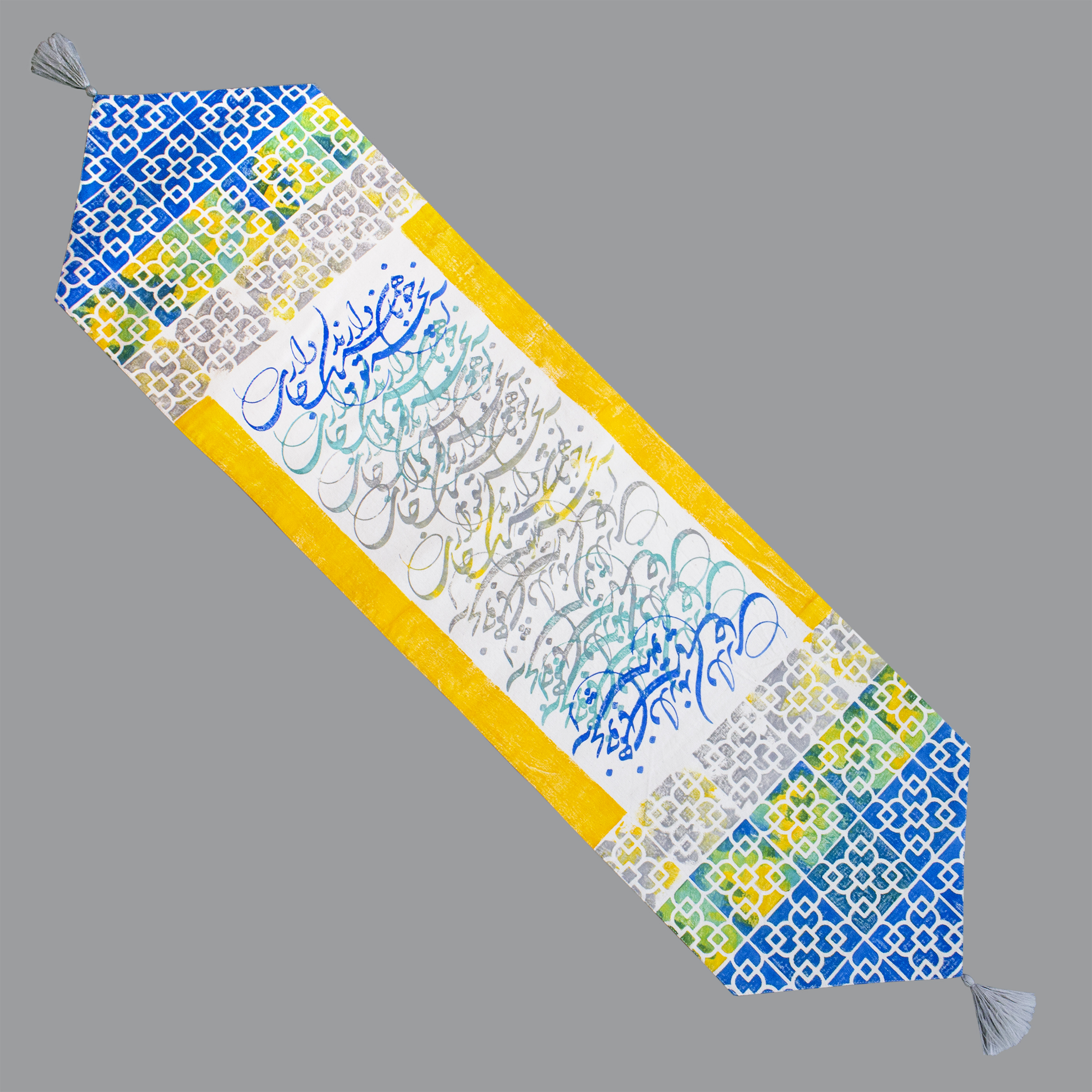 رانر طرح کاشی و خوشنویسی کد RU4090