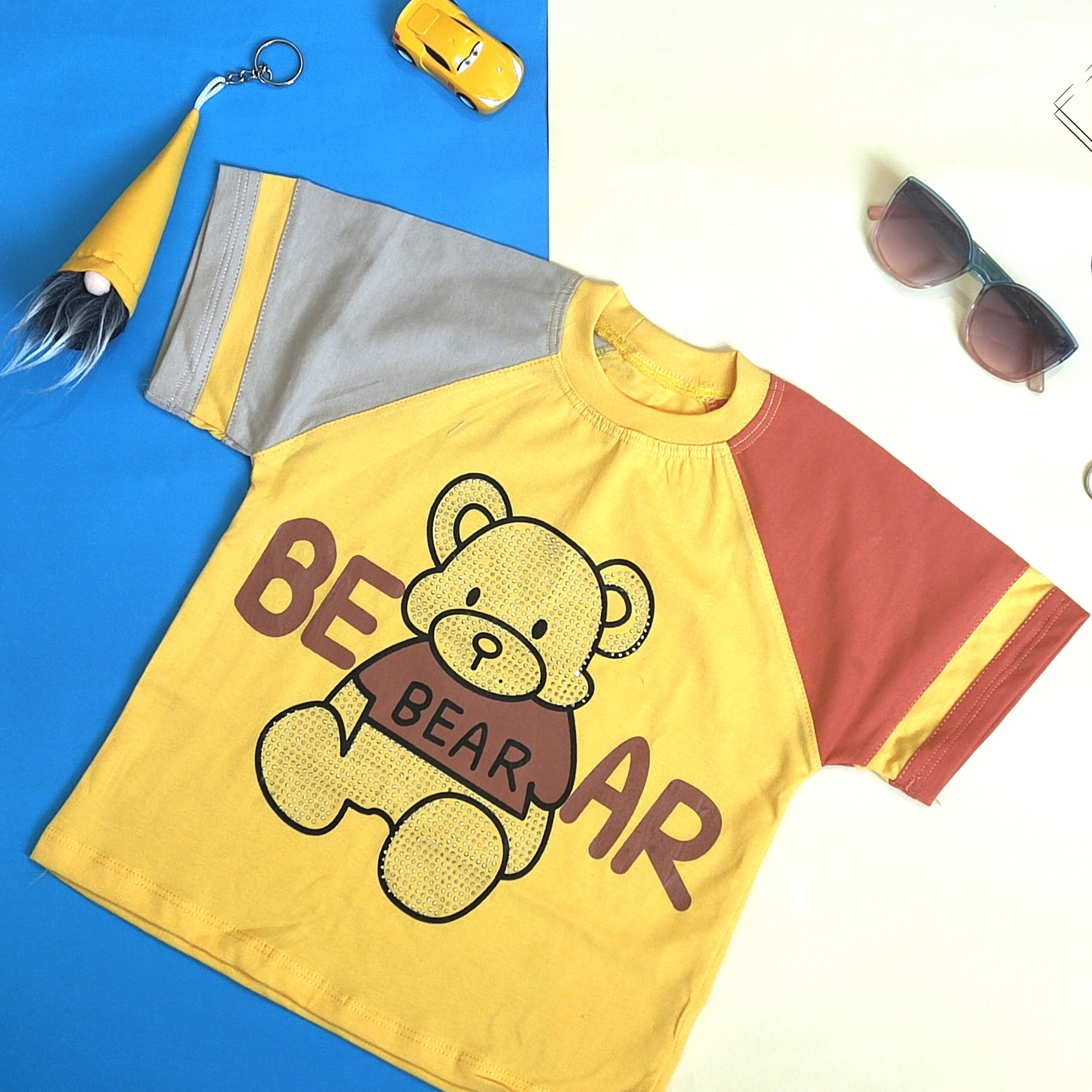 تیشرت طرح خرسی  اسپرت 