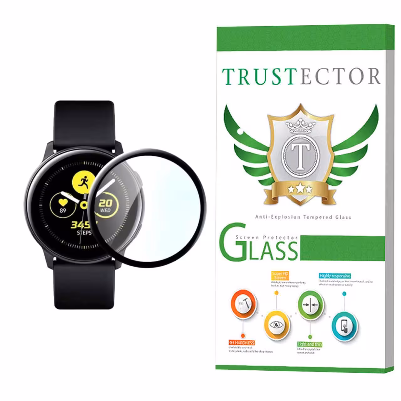 محافظ صفحه نمایش نانو تراستکتور مدل PMTA مناسب برای ساعت هوشمند سامسونگ Galaxy Watch 4 44mm 