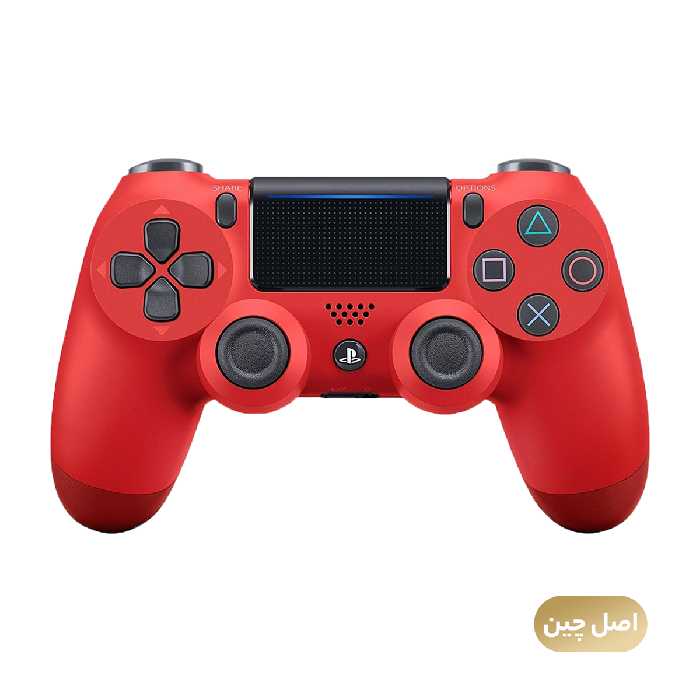 دسته PS4 قرمز مدل DUALSHOCK – های کپی