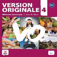 Version Originale 4 – Livre de l’élève   CD audio   DVD کتاب فرانسه (رنگی)