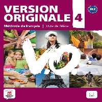 Version Originale 4 – Livre de l’élève   CD audio   DVD کتاب فرانسه (رنگی)