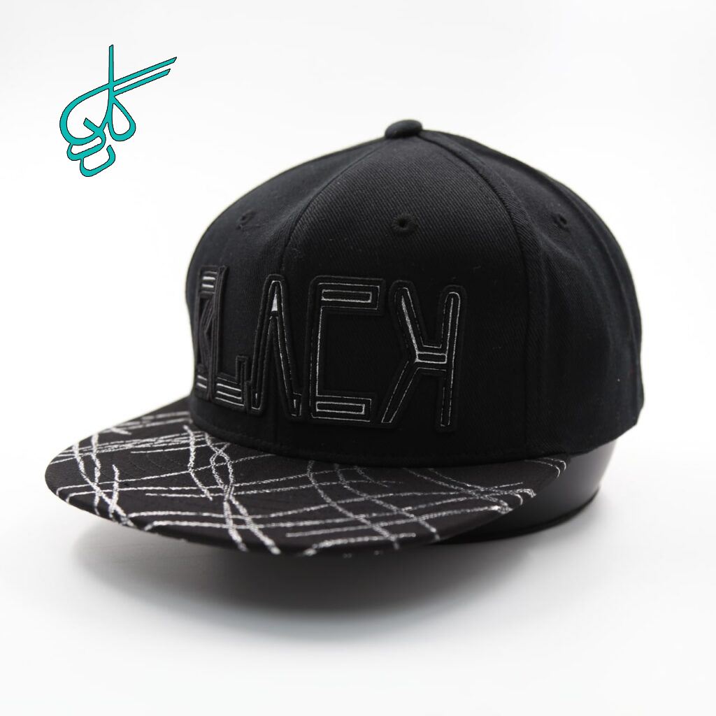 خرید کلاه نقابدار بیسبالی اسنپ بك BLACK نقاب پترن متال مشکی کد 2815540 - ردگل