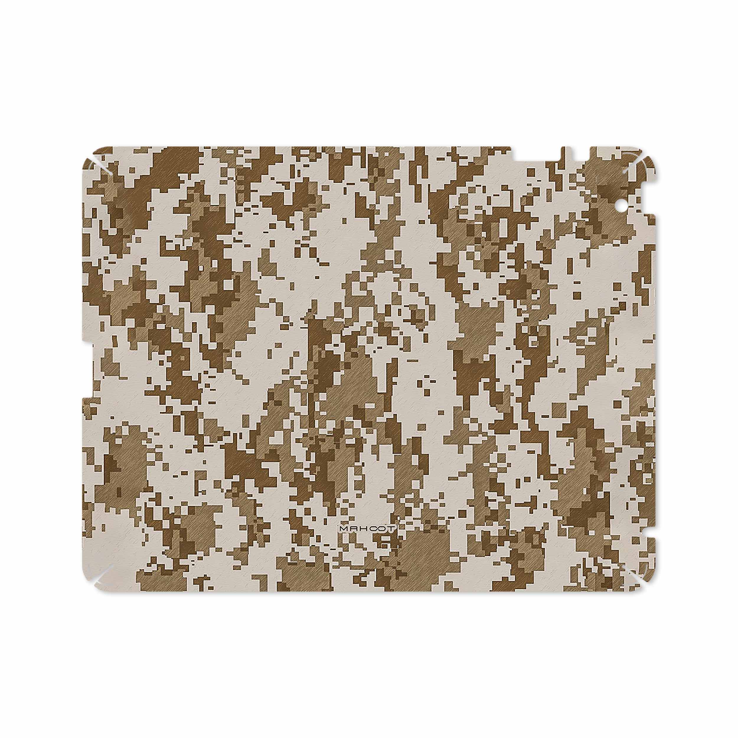 برچسب پوششی ماهوت مدل Army-Desert-Pixel مناسب برای تبلت اپل iPad 2 2011 A1397