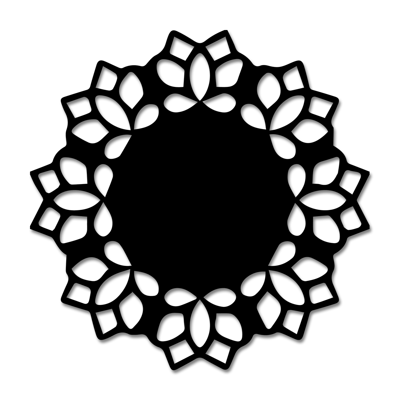 زیر لیوانی مدل اسلیمی کد 123